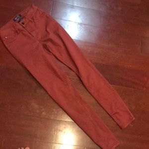 Dark red jeans (used)
